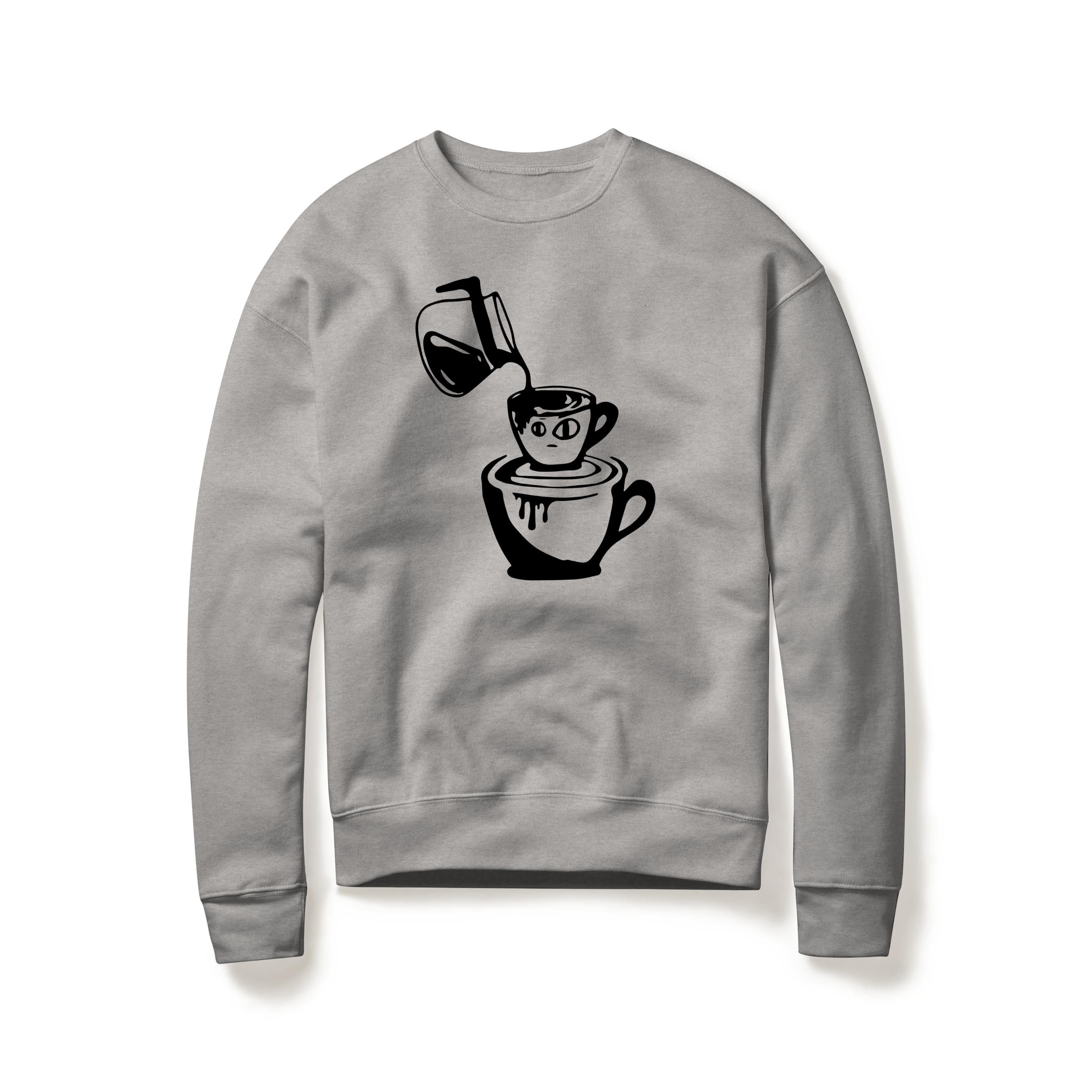 Coffee Cup Crew Neck