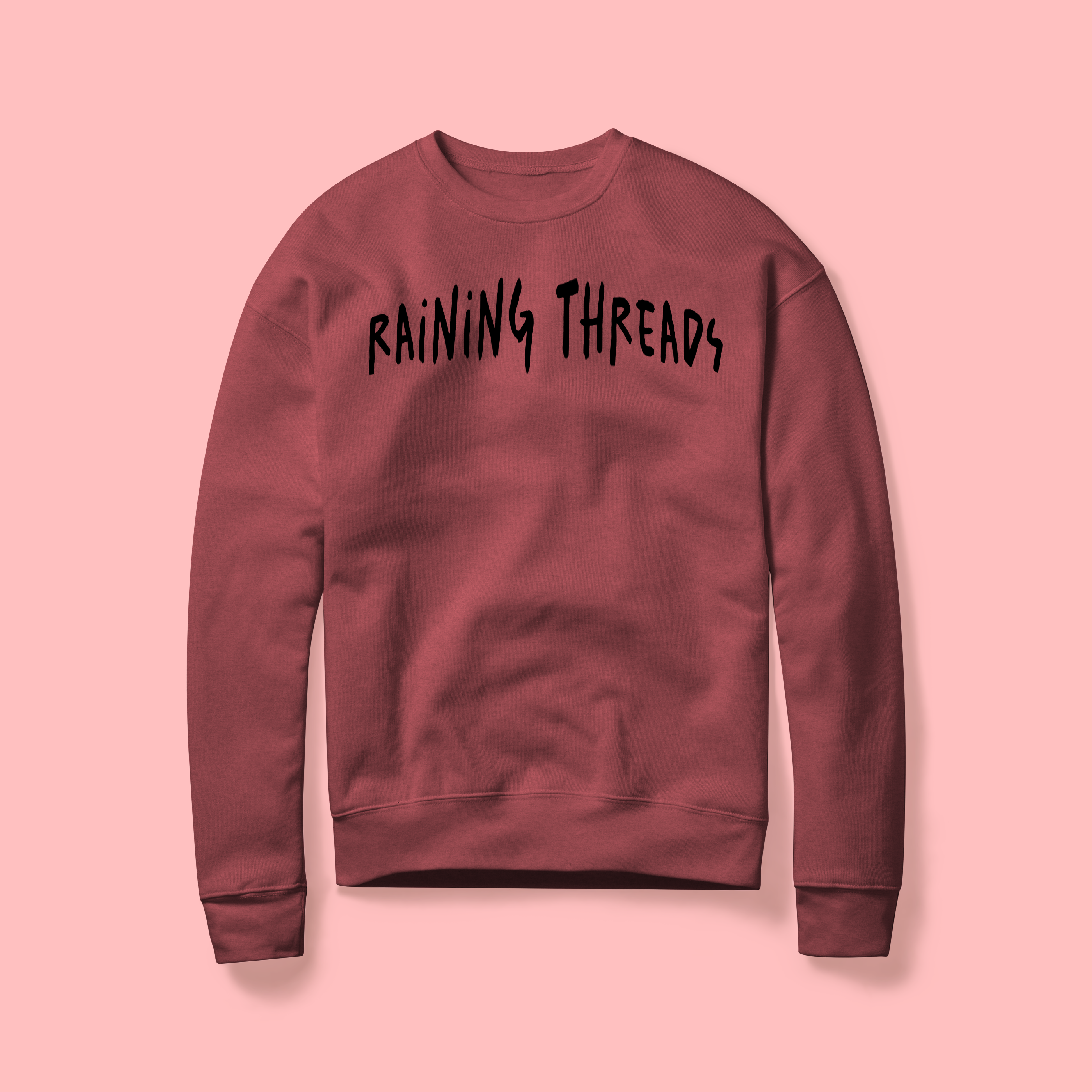 Raining Threads Crew Neck