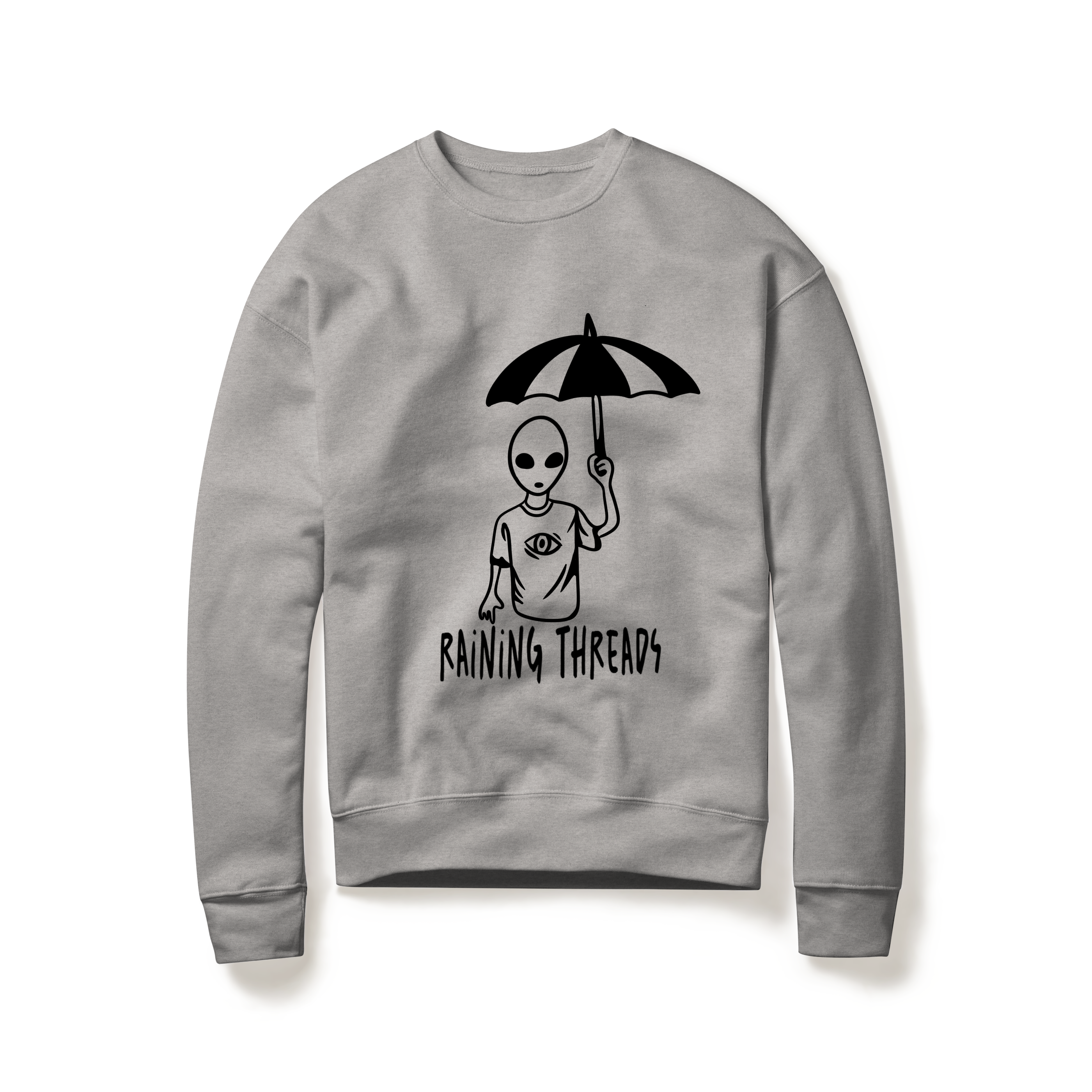 Raining Threads Alien Crew Neck