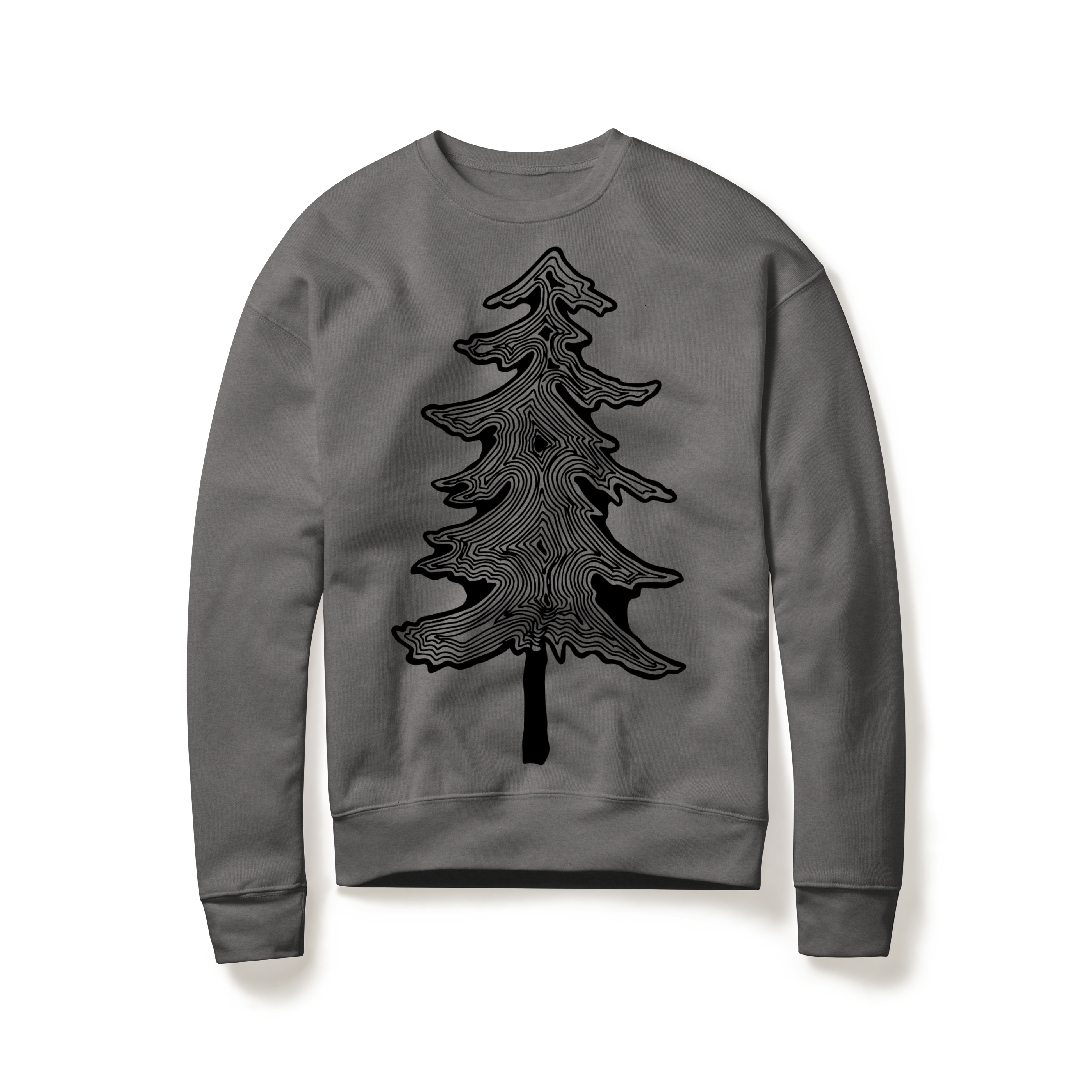 Trippy Tree Crew Neck
