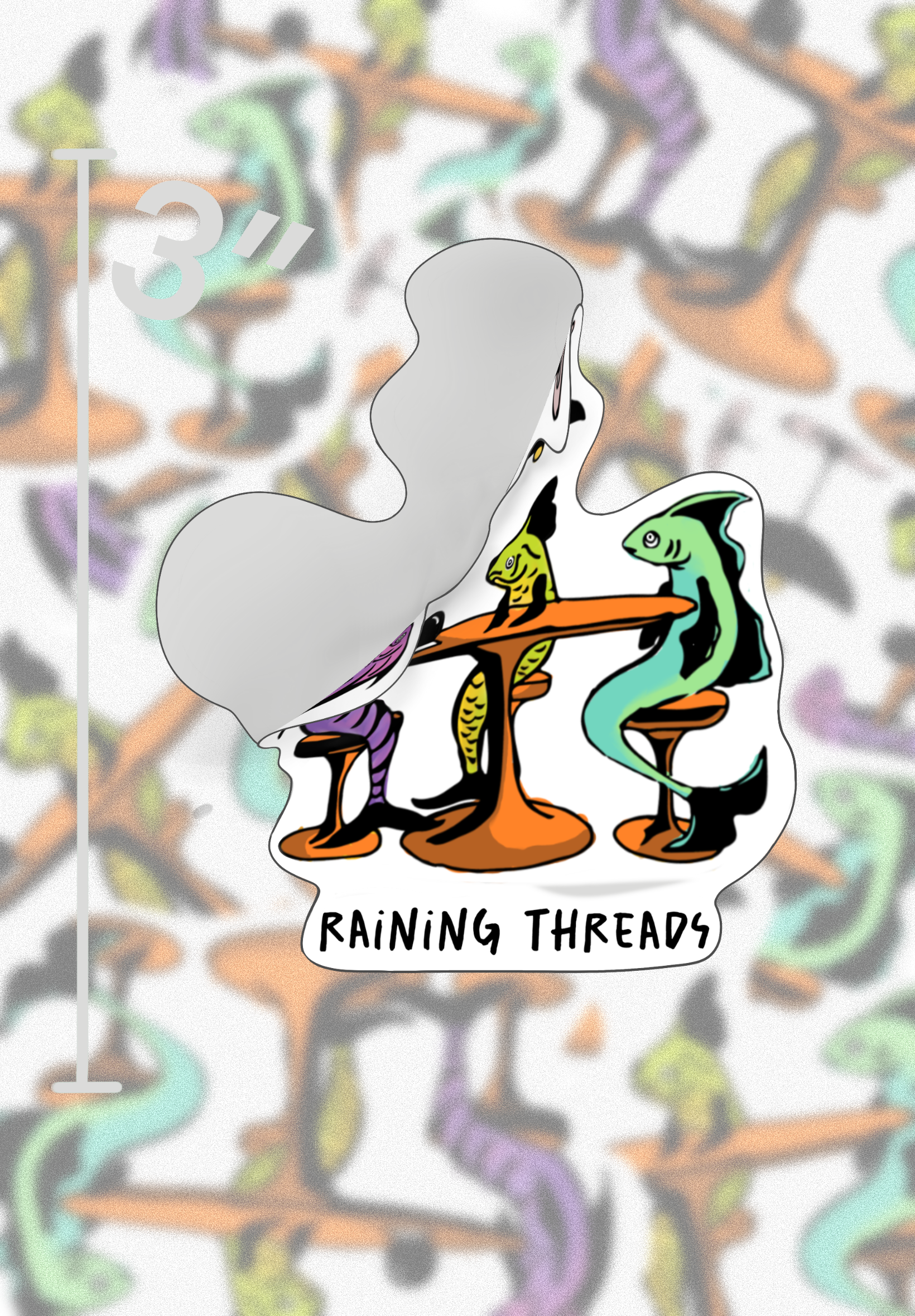 Fortune Fishy Sticker