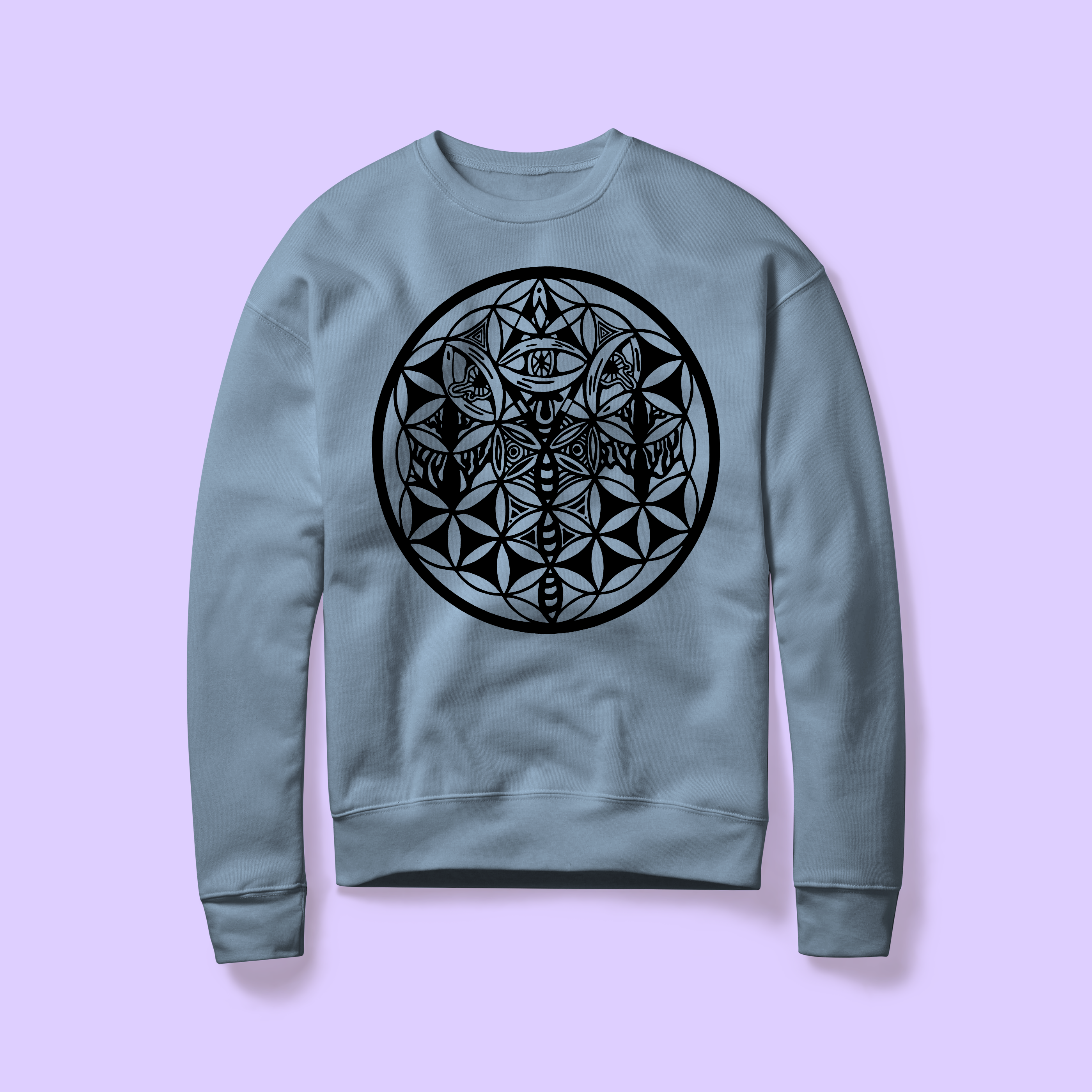 Flower of Life Crew Neck