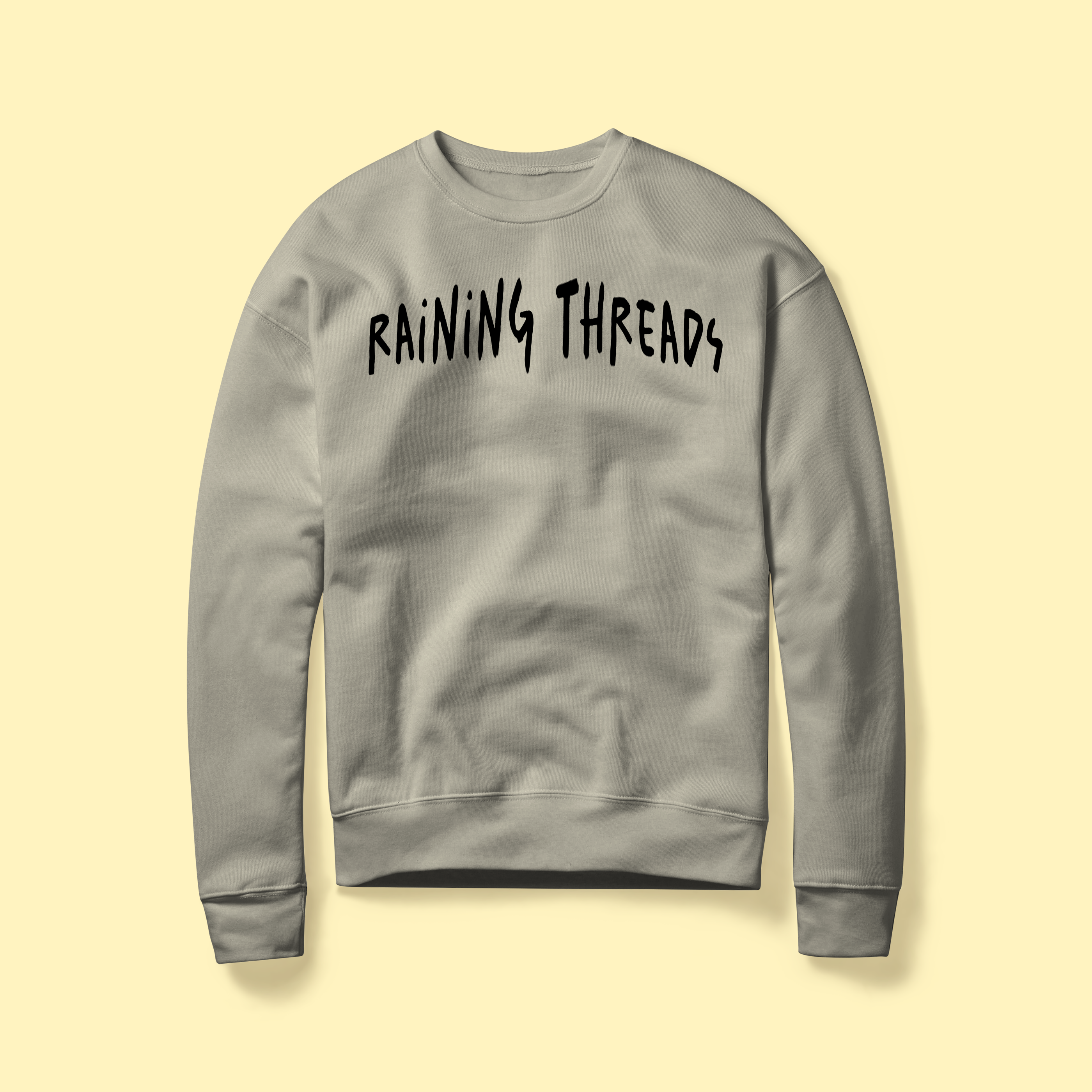 Raining Threads Crew Neck