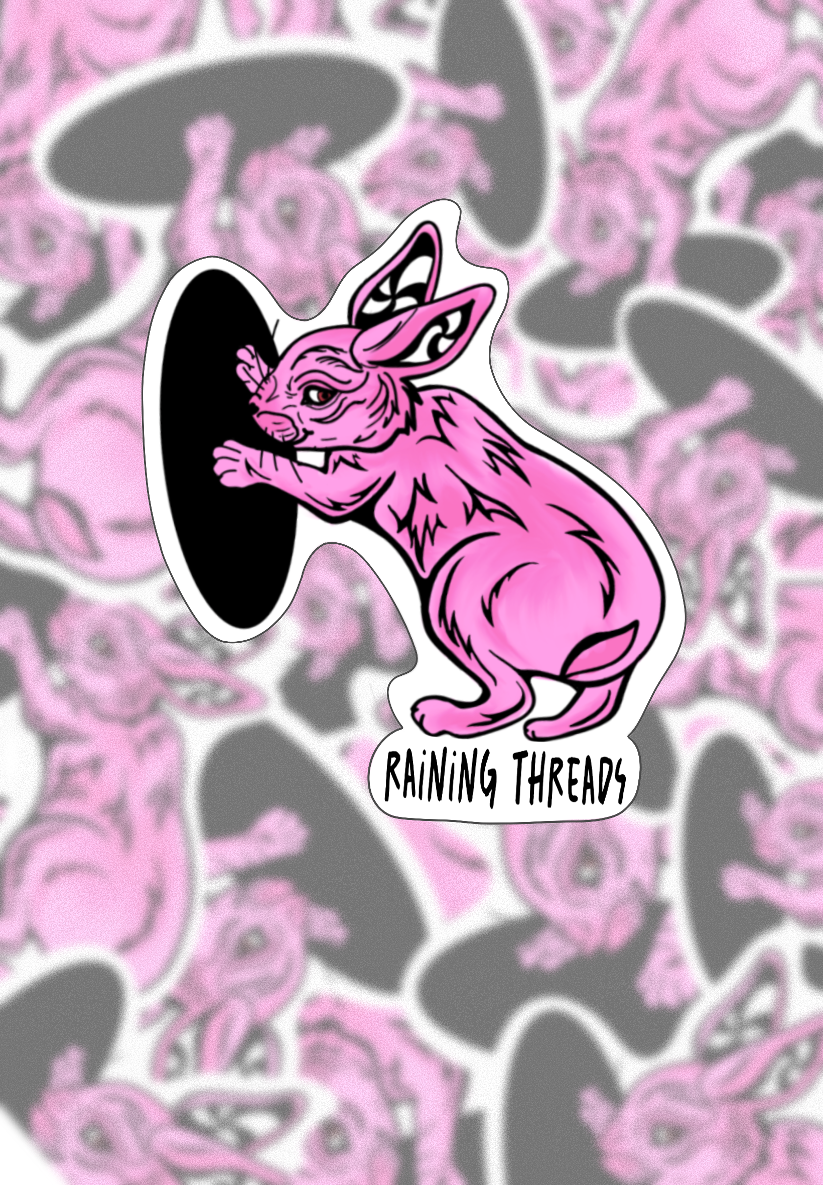 Rabbit Hole Sticker