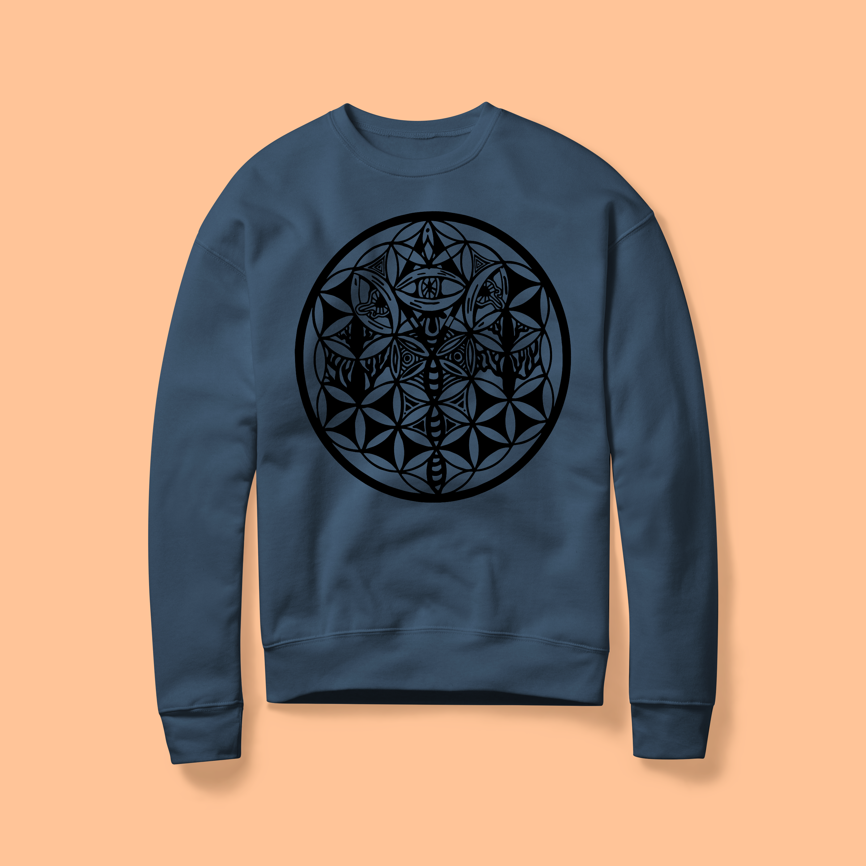Flower of Life Crew Neck