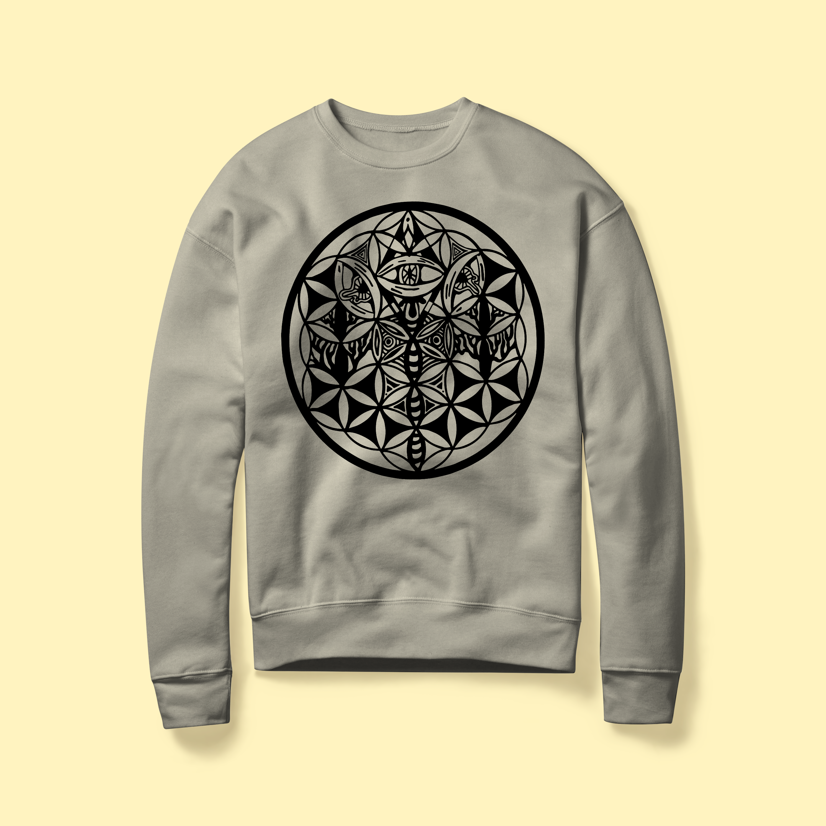 Flower of Life Crew Neck