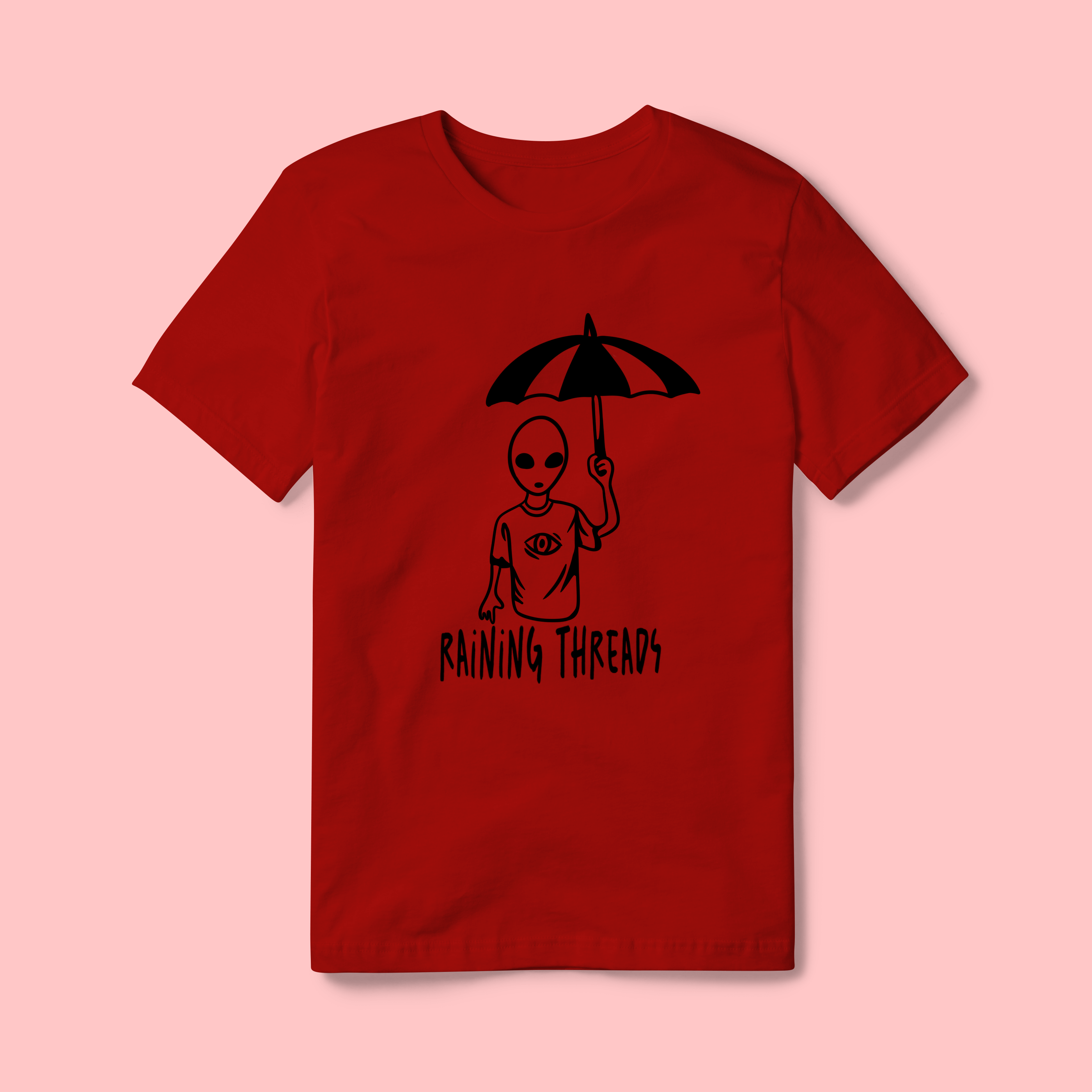 Raining Threads Alien T-Shirt