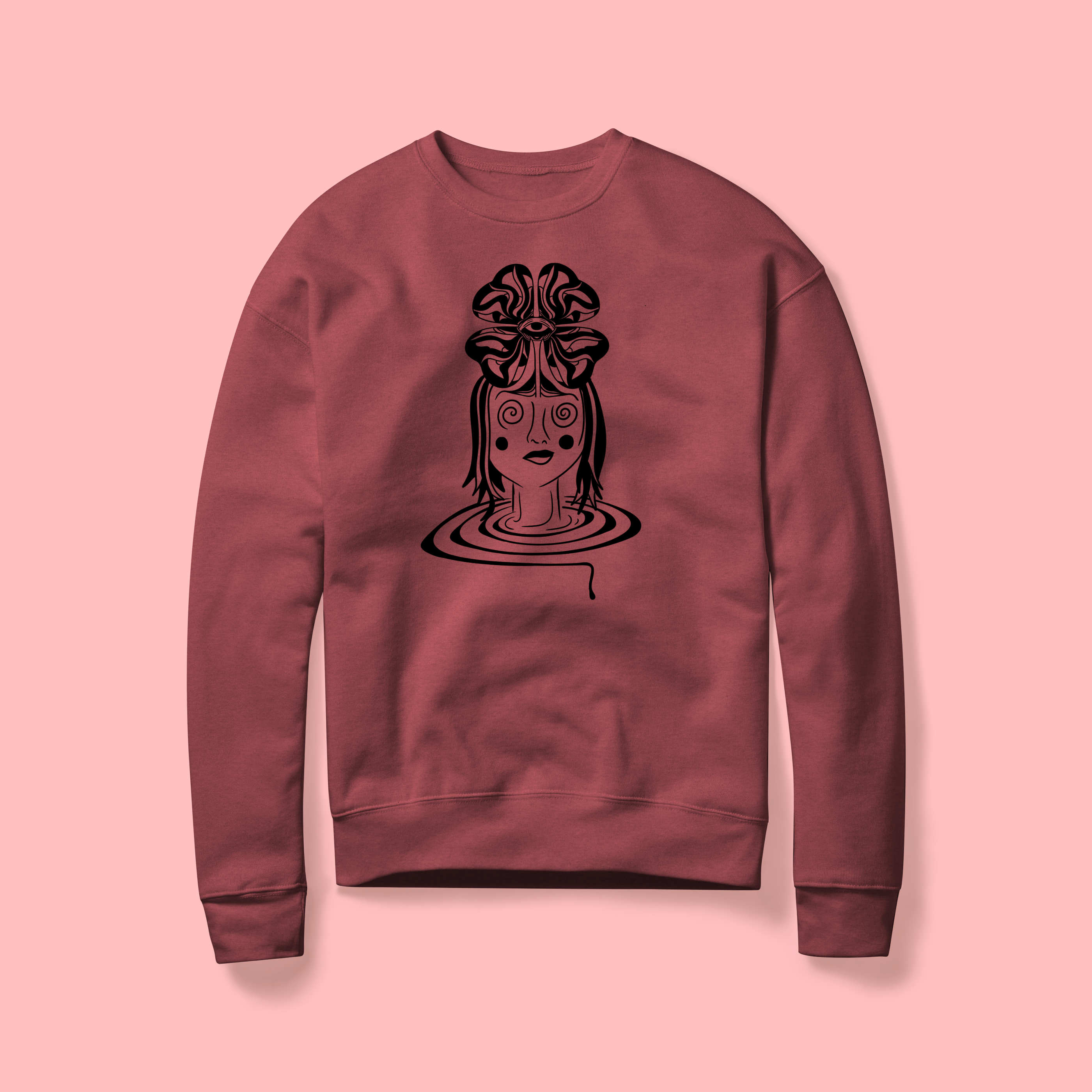 Flower Power Crew Neck