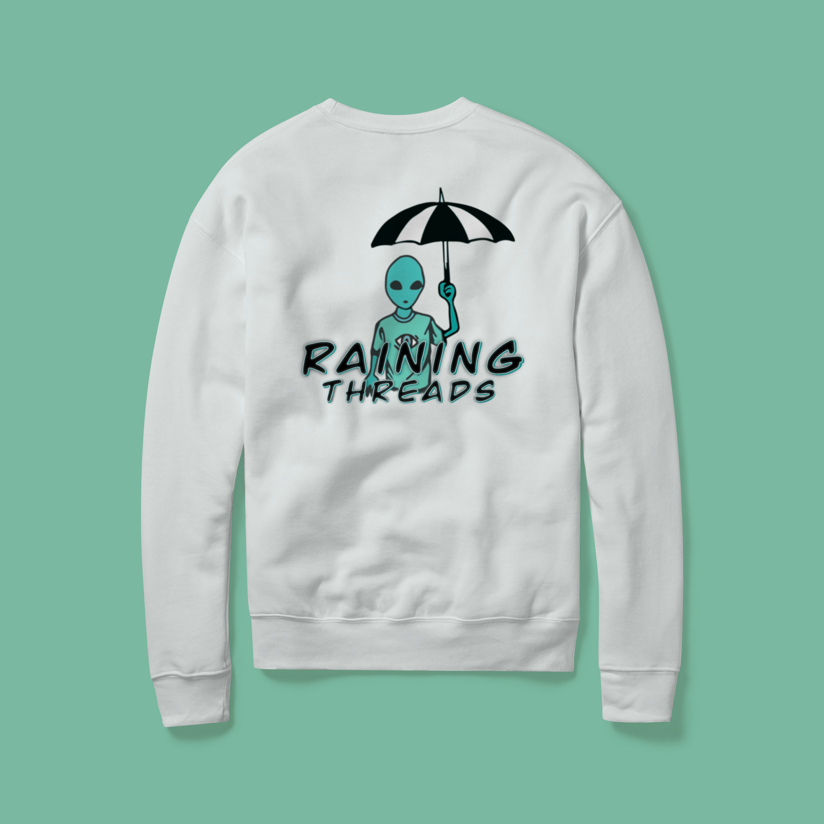 Raining Threads Crew Neck