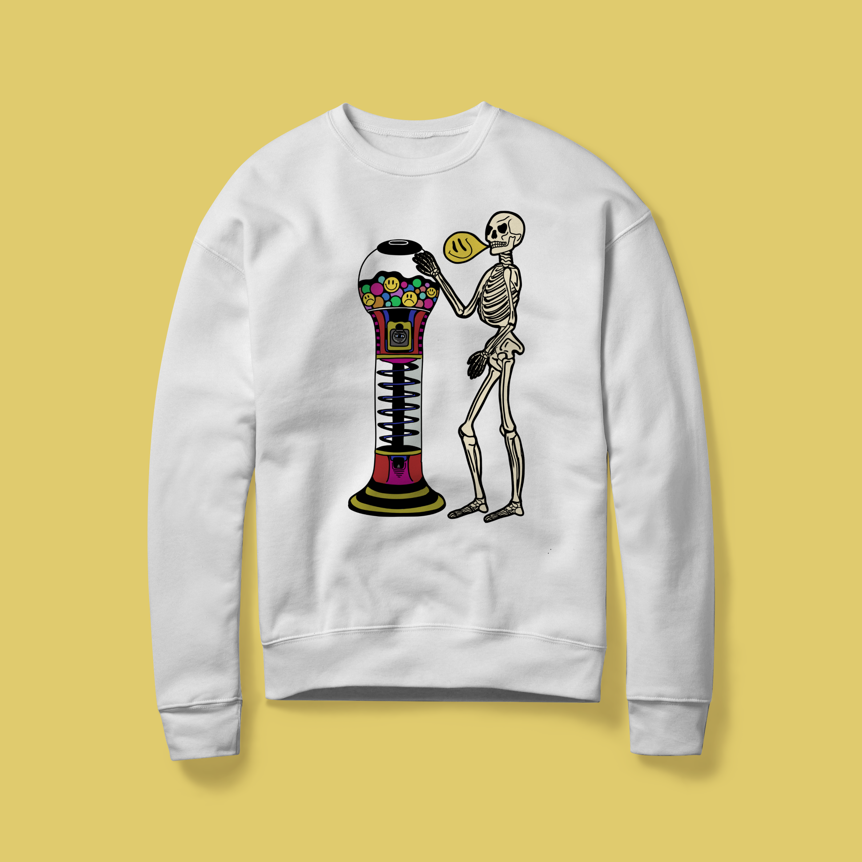 Gumballs & Bones Crew Necks