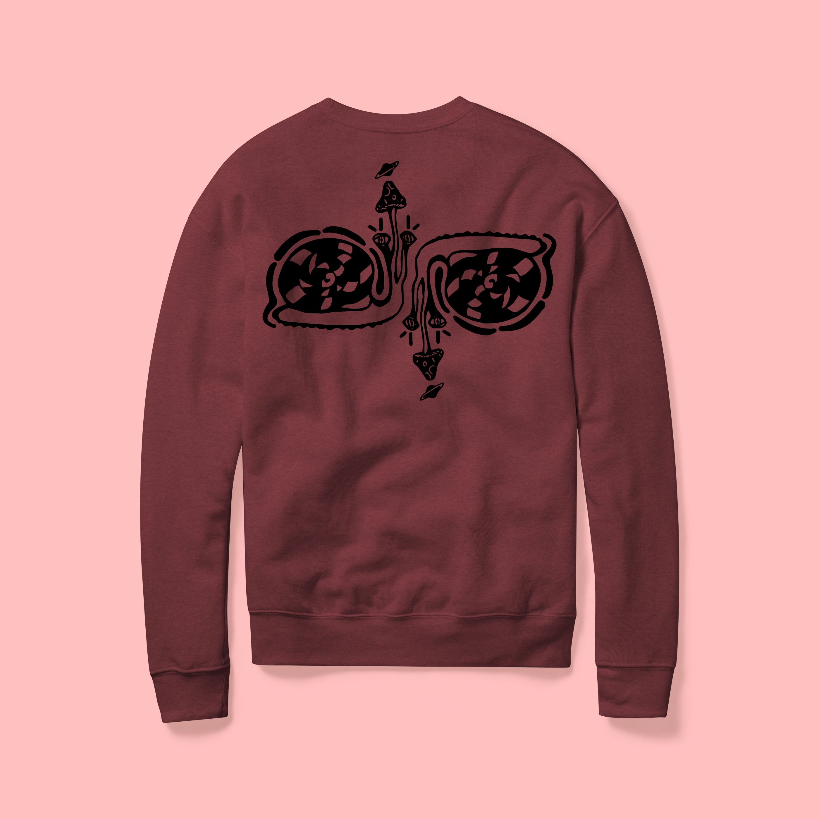 Snail Shroom Crew Neck