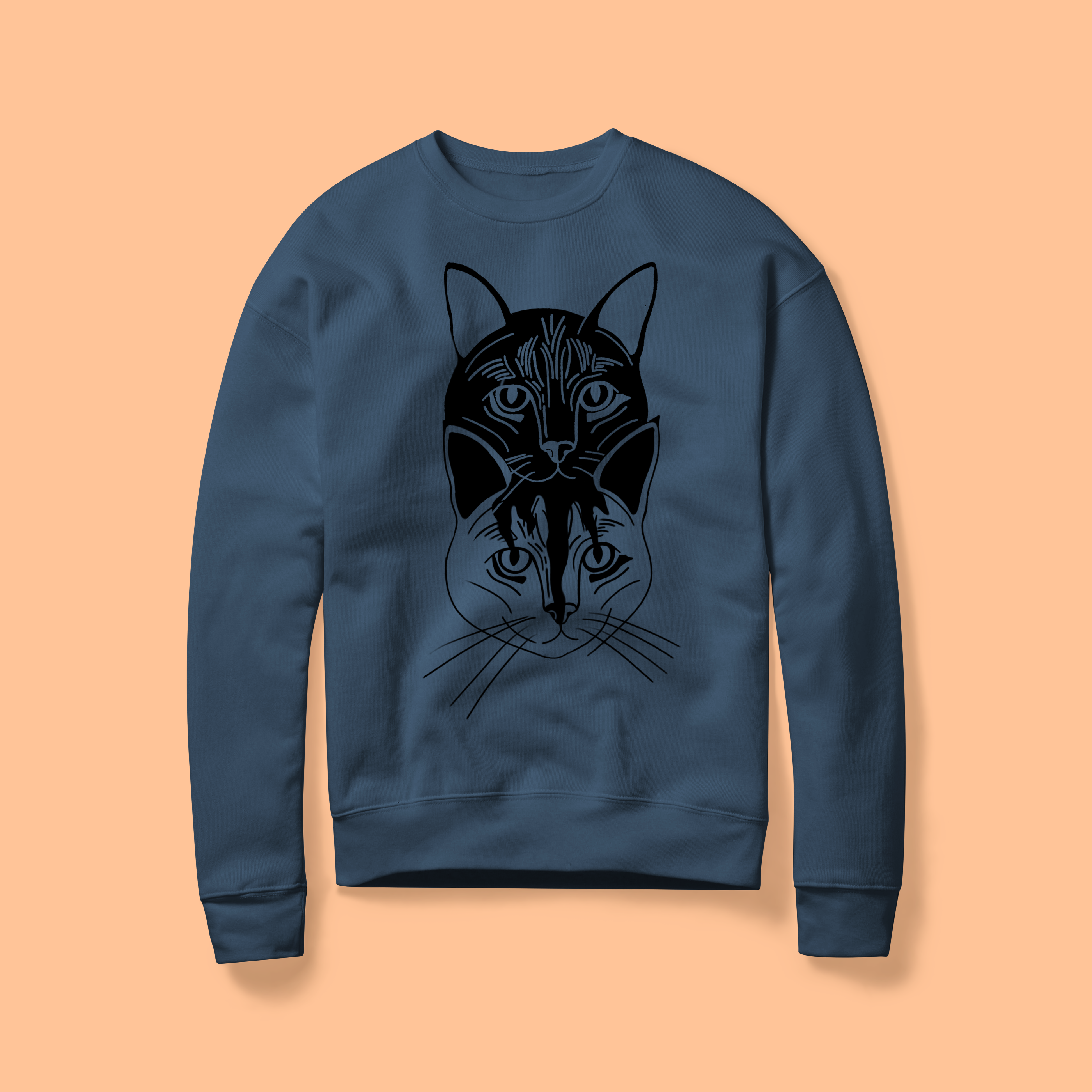 Cosmic Whiskers Crew Neck