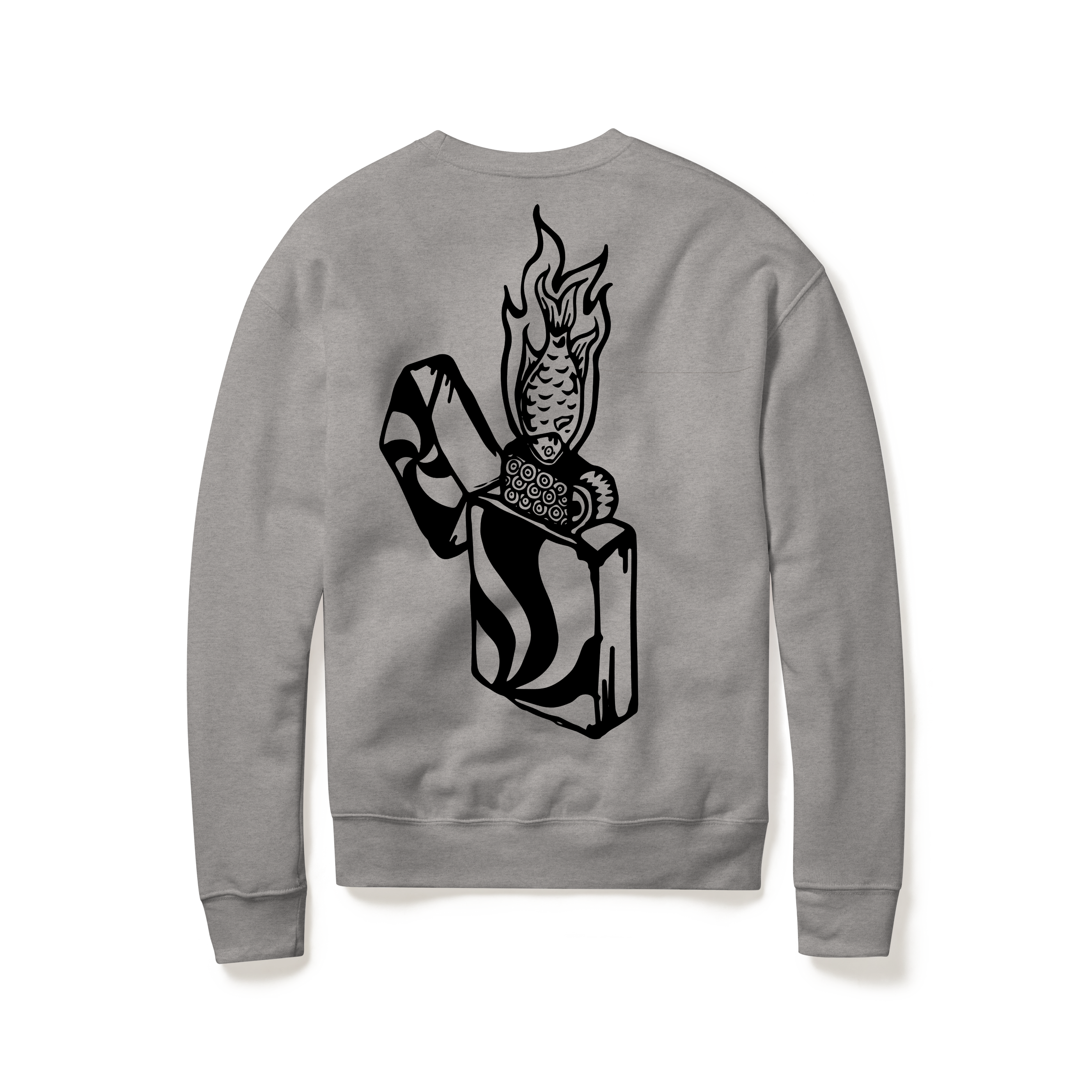 Fish Flame Crew Neck