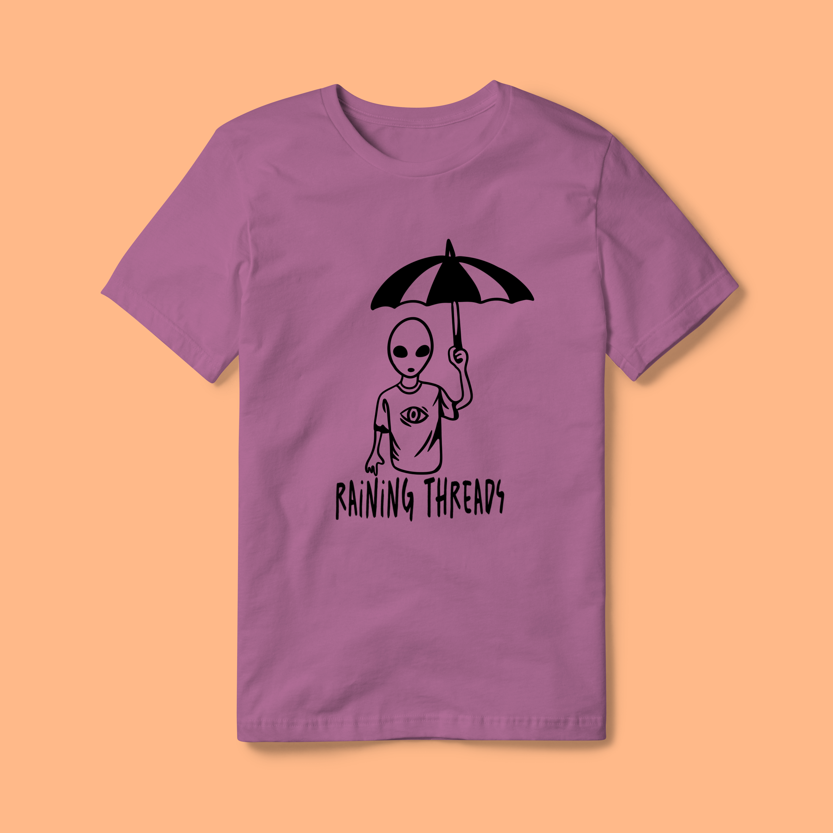Raining Threads Alien T-Shirt