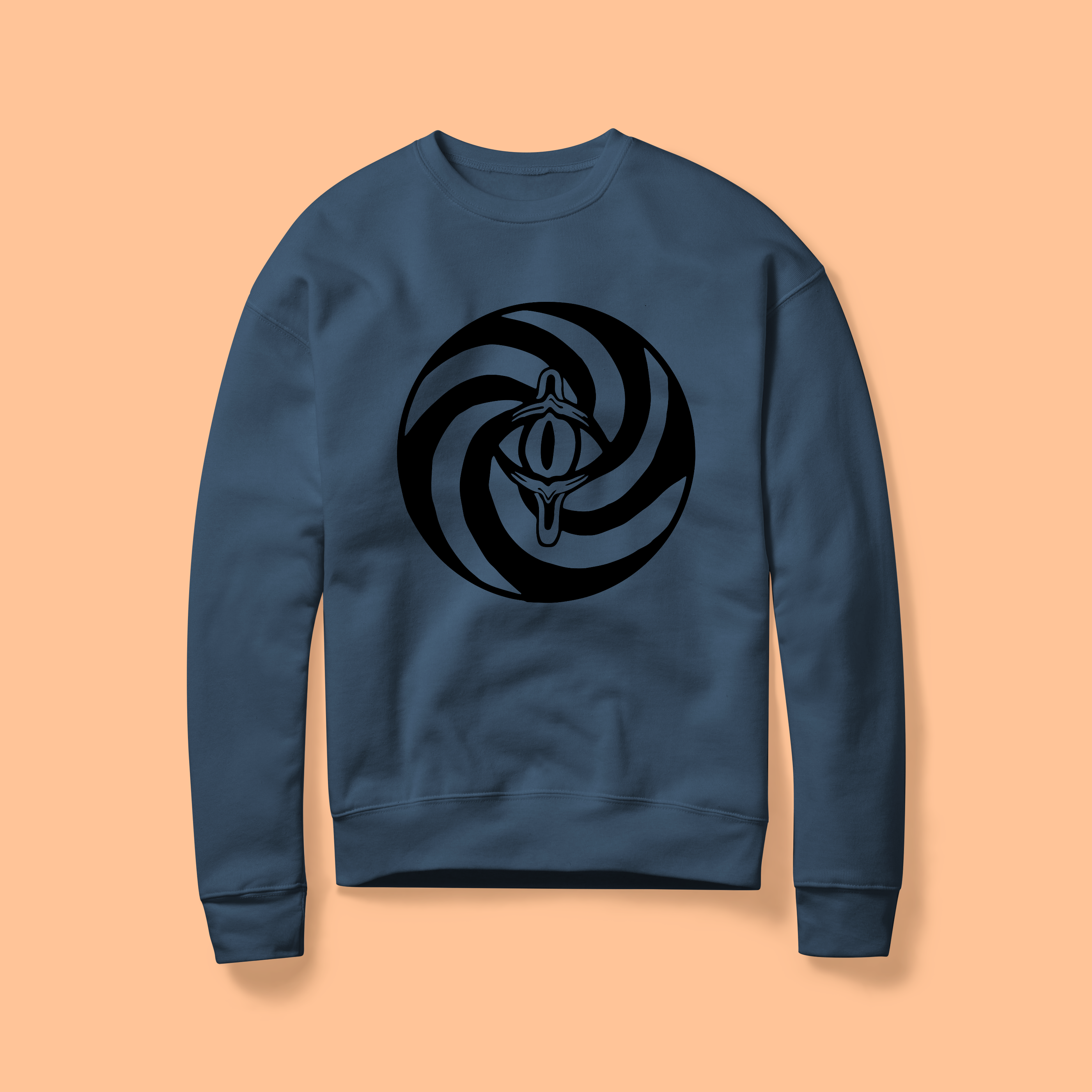 Spiral Eye Crew Neck