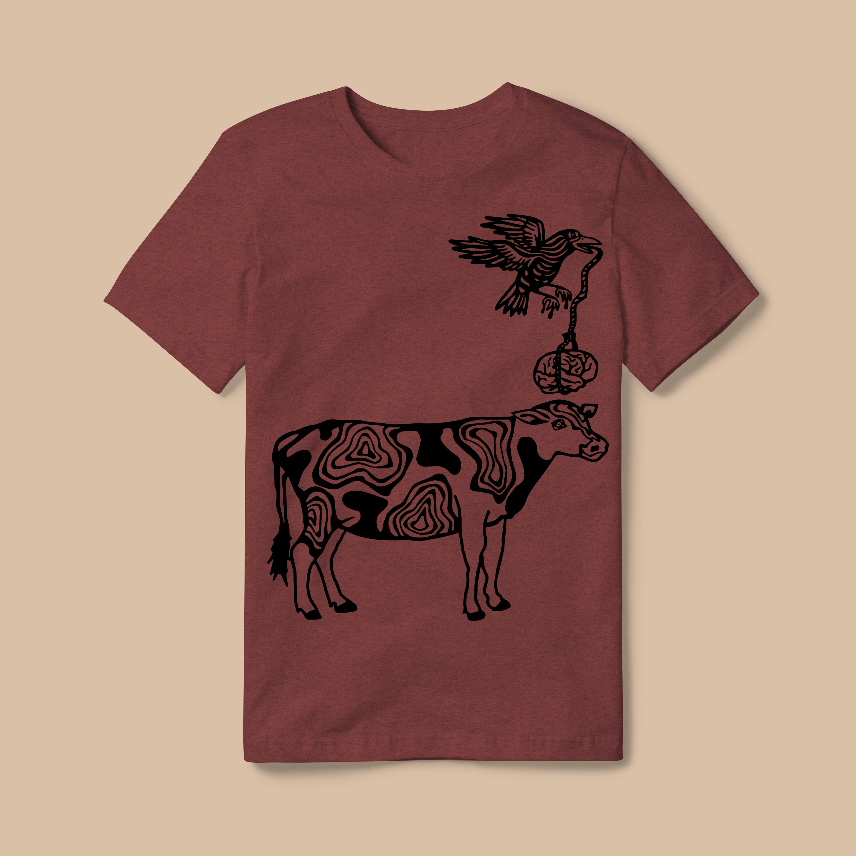 Cow Brain T-Shirt